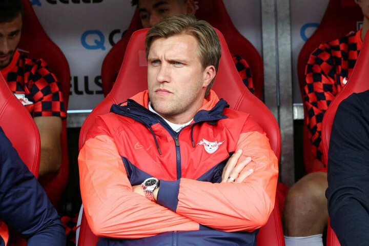 RB-Sportdirektor Markus Krösche (39) muss sich nach einem anderen Ersatz umsehen.