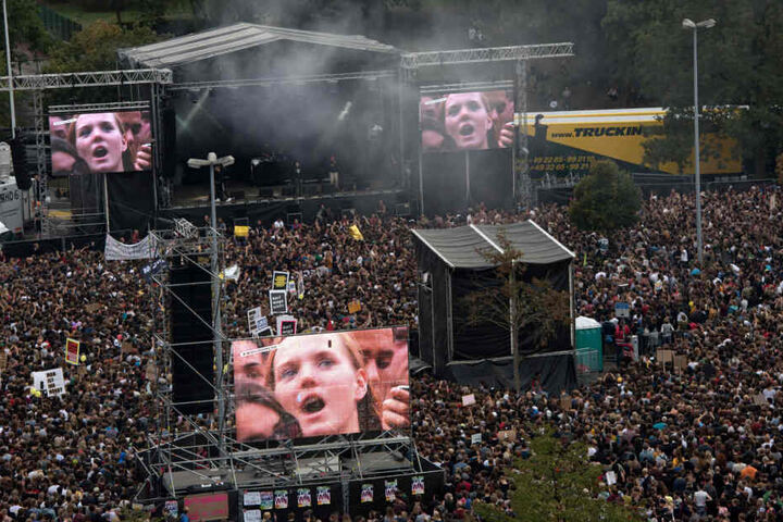 #wirsindmehr-Konzert gegen Rechts.