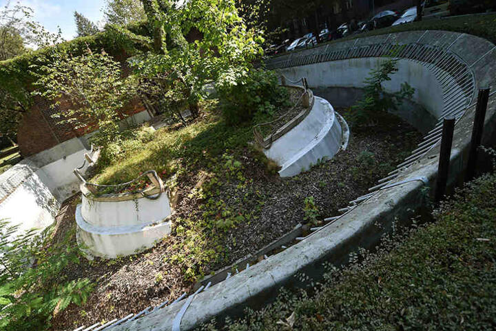 Das ehemalige Bärengehege im Köllnischen Park in Berlin wird ab September zum neuen Kulturstandort mit verschiedenen Ausstellungen.