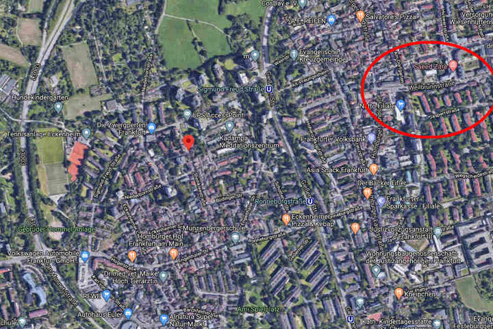 Der 25-Jährige war nach eigenen Angaben vor seiner Wohnung im Senefelderweg angegriffen worden. Später fasste ihn die Polizei dann in der Weilbrunnstraße.