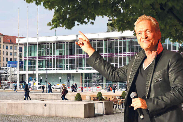 Singt für die Dresdner zur Kulti-Eröffnung: Olaf Berger
(53).