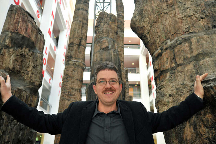 Museums-Chef Ronny Rößler freut sich über die Entdeckung.