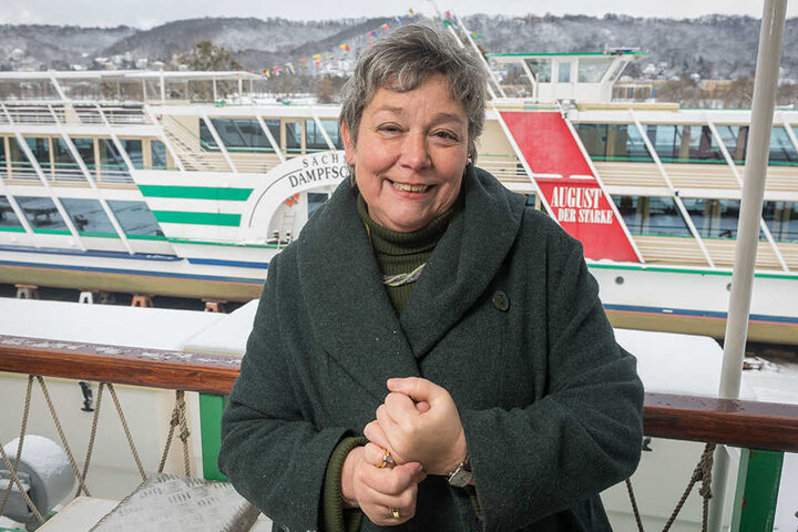 Flotten-Chefin Karin Hildebrand (62) hat gut lachen: "2016 war ein gutes Jahr."