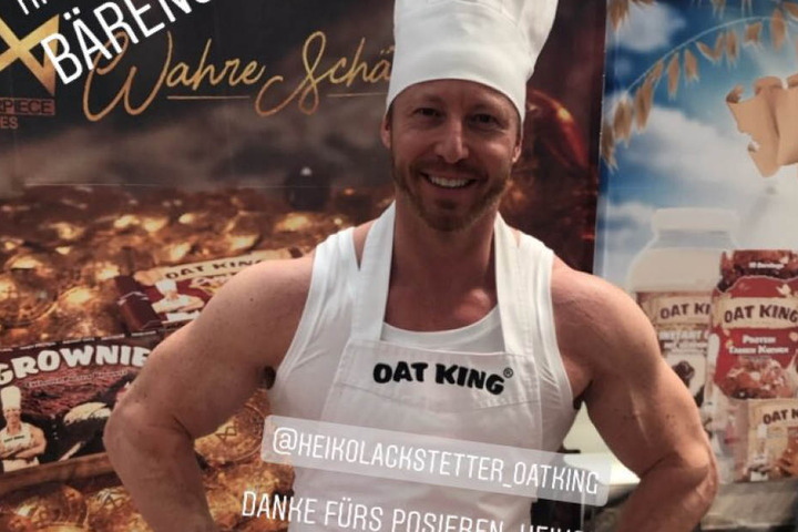 Haferflocken machen groß und stark: Das beweist Heiko Lackstetter von Oatking.