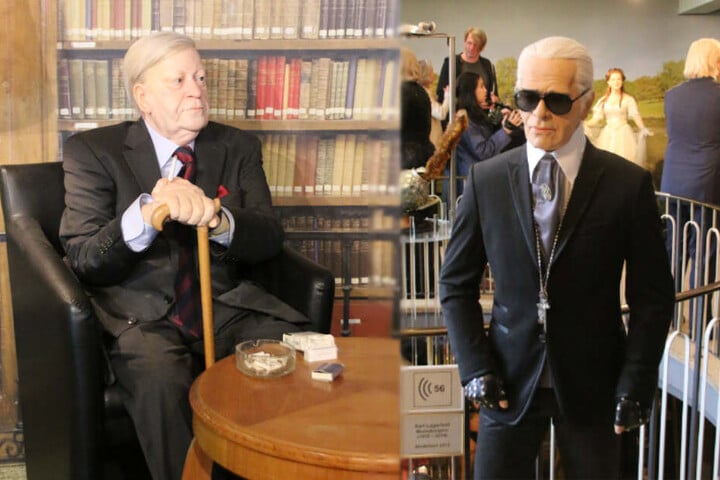 Neben der TV-Moderatorin sind auch Hamburger Größen wie Alt-Kanzler Helmut Schmidt oder Mode-Guru Karl Lagerfeld im Panoptikum zu sehen.