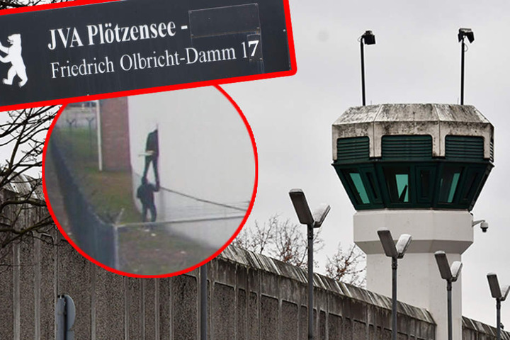 Vier Gefangene sind durch einen aufgebrochenen Lüftungsschlitz in der Werkstatt der Justizvollzugsanstalt geflohen.