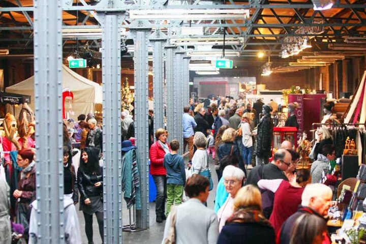 Der Alte Güterbahnhof in Herford bildet die Kulisse für die Herbstzeitlos-Messe.