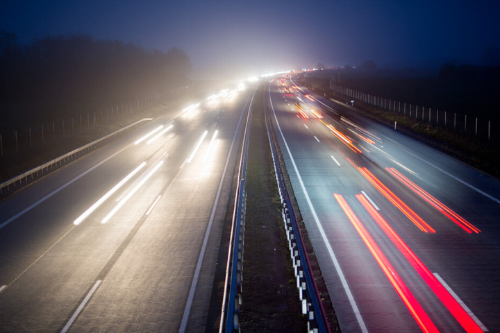 Die Autobahn war die ganze Nacht gesperrt (Symbolfoto).