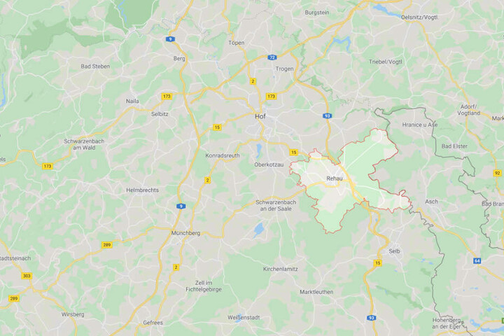 Der Unfall ereignete sich in Rehau im oberfränkischen Landkreis Hof.