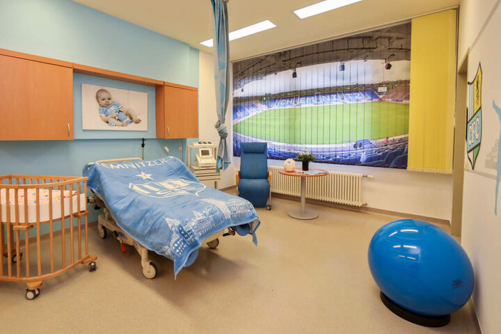 Erst am vergangenen Donnerstag wurde der CFC-Kreißsaal eröffnet.