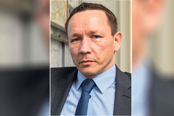 Polizeisprecher Marko Laske (43).