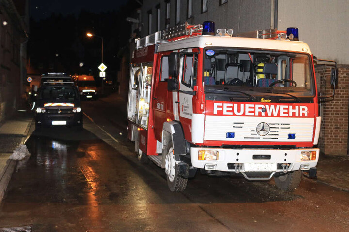 In der Hauptstrasse brach die Hauptwasserleitung.