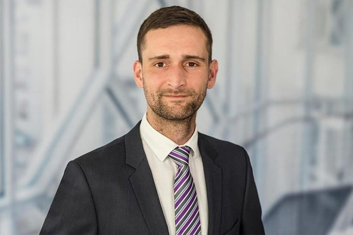 Stadtbezirksbeirat Lutz Hoffmann (36, CDU).