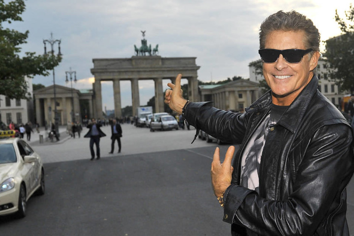David Hasselhoff ist wieder in Berlin.