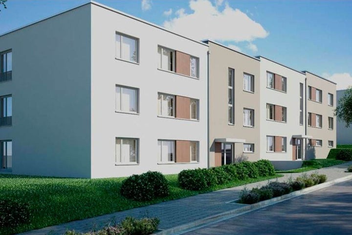 Die Sozialwohnungen in Nickern.