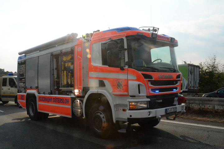 Auch die Feuerwehr war vor Ort.