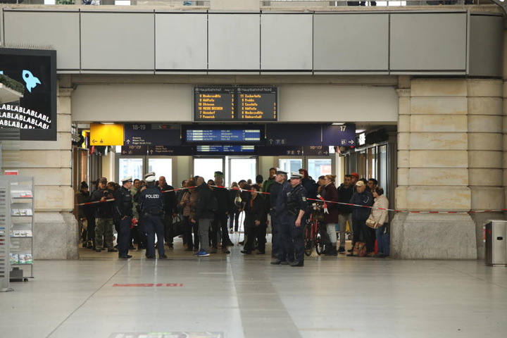 Gegen 9.45 Uhr konnte der Hauptbahnhof wieder freigegeben werden.