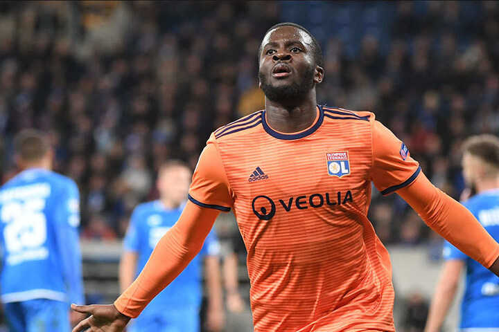 Als Tanguy Ndombele zum 2:2 trifft, ist das noch nicht das letzte Gegentor für die TSG.
