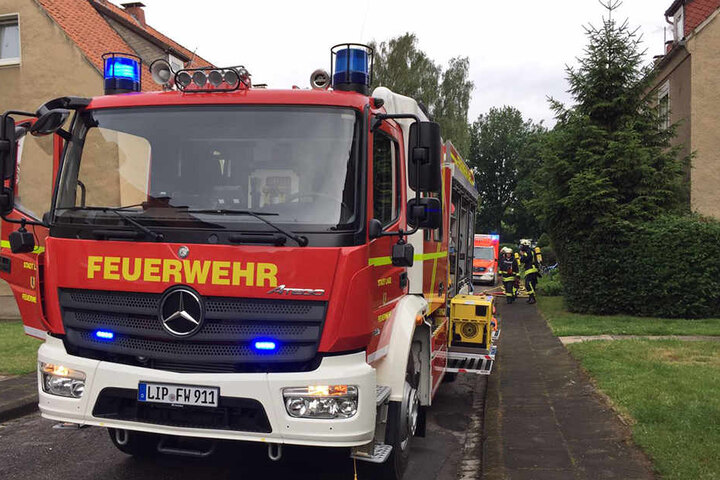 Der Mann wurde durch den Feuerwehr-Einsatz geweckt.