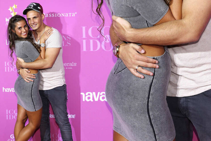 Bei der Verleihung der InTouch Awards im September trug Pietro seinen Ring noch.