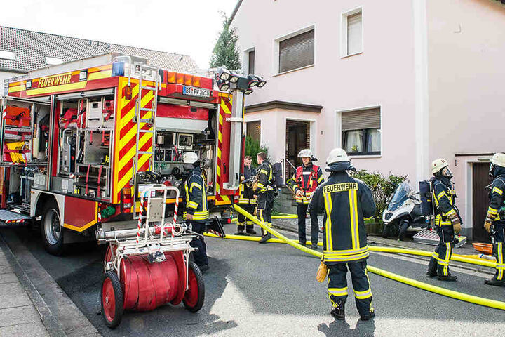Neben der Osterfeldstraße wurde auch die Detmolder Straße stadtauswärts gesperrt.
