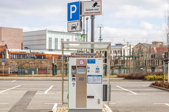 Diesen Kassenautomaten versuchte der Österreicher aufzubrechen.