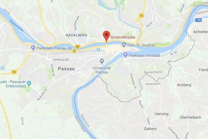 In Passau wäre es in der Nähe der Schanzlbrücke beinahe zu einer Vergewaltigung gekommen.
