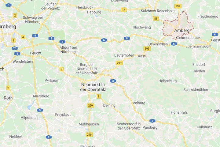 Der schreckliche Vorfall in Bayern mit vielen Verletzten ereignete sich in Amberg in der Oberpfalz.