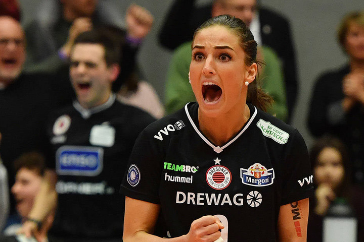 Los geht's! Myrthe Schoot scheint bereit.