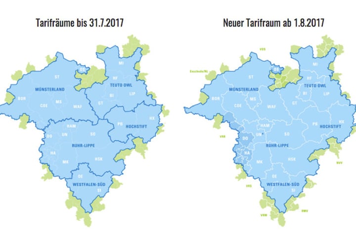 Ab dem 1. August werden die Tarifzonen abgeschafft.