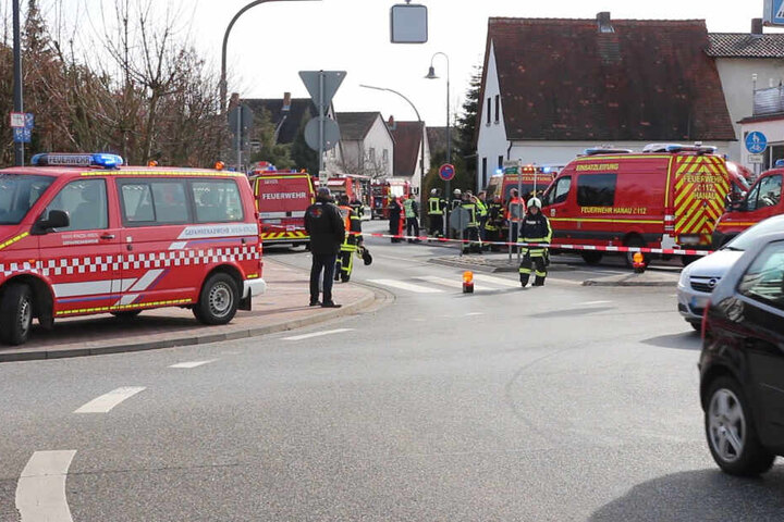 Insgesamt waren 100 Einsatzkräfte vor Ort.