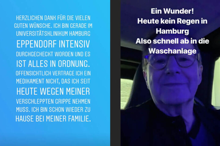 Dem Tagesschau-Sprecher geht es inzwischen wieder gut.