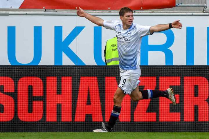 Der Ausgleichstreffer war für Fabian Klos (30) Befreiung pur.