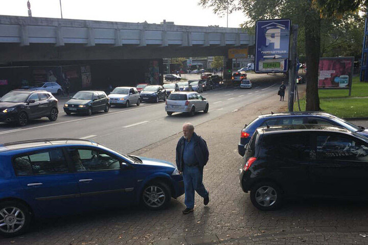 Fast alle Parkhäuser in Bielefeld sind dicht.