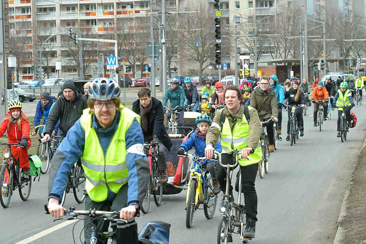 Über 600 Radfahrer waren am Sonntag unterwegs.