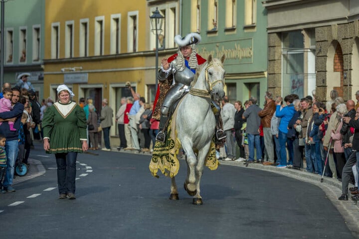 Der berühmteste Sachsenherrscher aus dem Fürstenzug: August der Starke