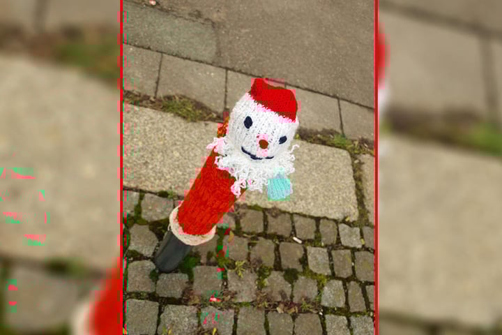 Auf dem wohl kleinsten Weihnachtsmarkt der Stadt dreht sich alles rund um Handarbeit.