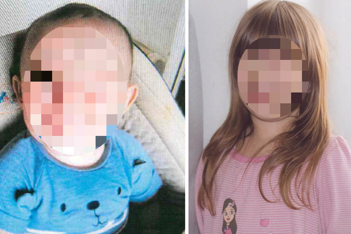 Auch ihre Kinder Fin-Luca (1), Marie-Sofie (5)...