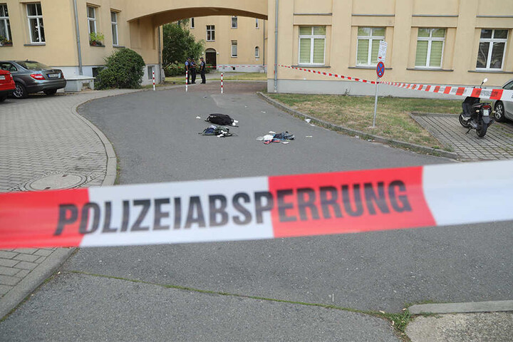 Einige Gegenstände blieben am Tatort zurück.
