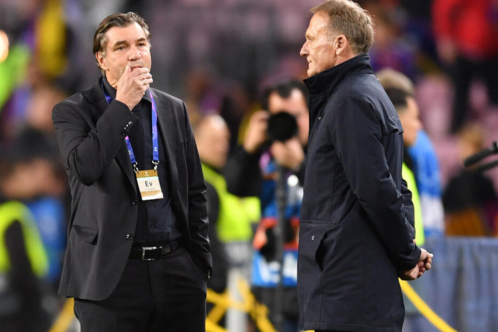 Michael Zorc und "Aki" Watzke auf der Suche nach einer neuen Nummer Neun.
