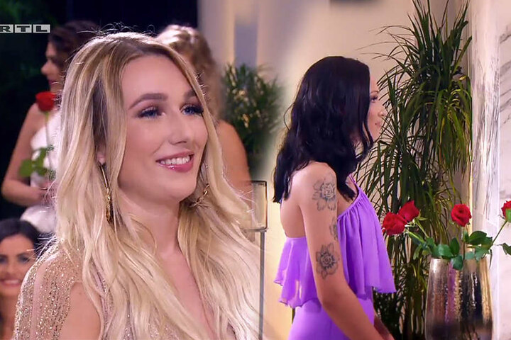 Jessi (links) und Janet haben beide eine Rose vom Bachelor bekommen.