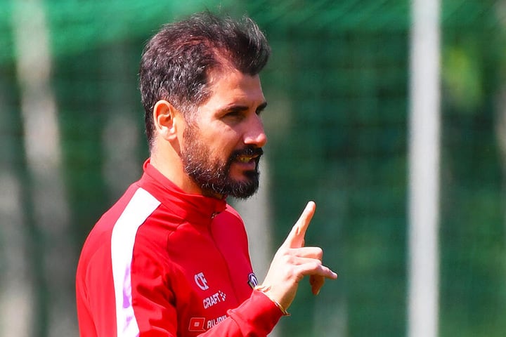 Ehrgeizig: Dynamo-Coach Cristian Fiel will in Kiel drei Punkte einfahren!