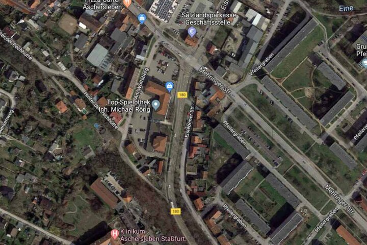 Der Brand ereignete sich an der Eislebener Straße.
