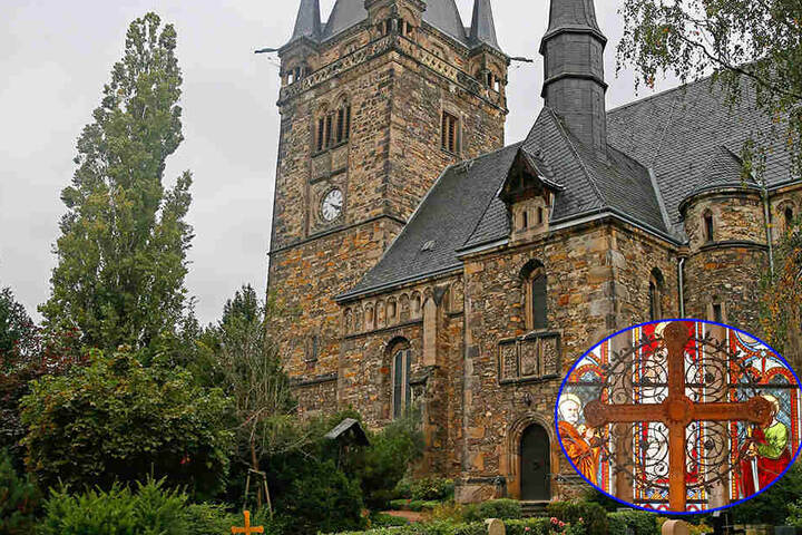 Die Briesnitzer Kirche wurde von
Einbrechern heimgesucht.
