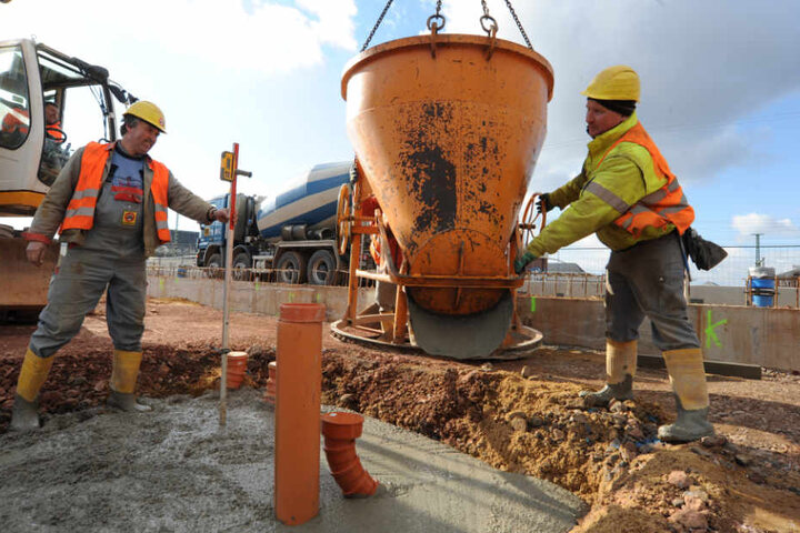 Betonbauer zählen zu den beliebtesten Handwerksberufen in Sachsen.