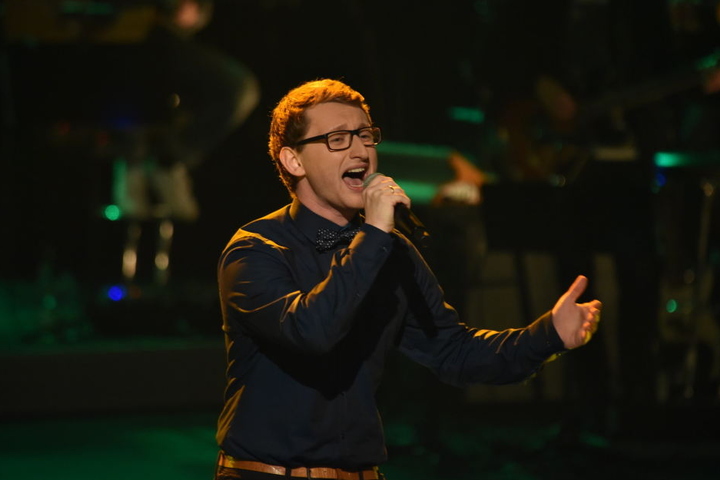 Samuel Rösch aus Großrückerswalde sang sich mit "Der Weg" ins Finale von "The Voice of Germany".