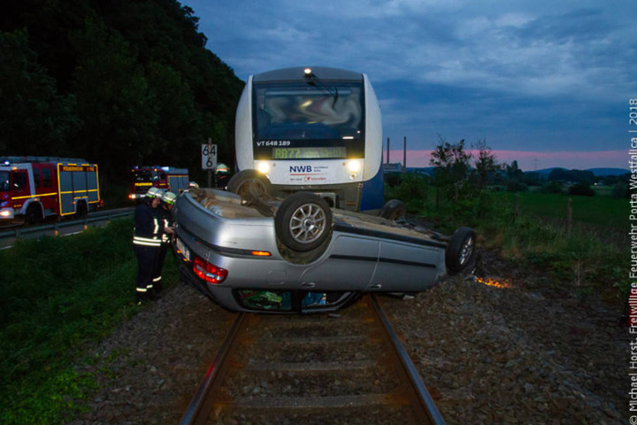 Die NordWestBahn fährt von Bünde bis nach Hildesheim.