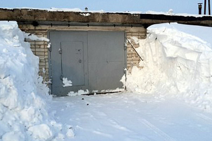 Natalya fand ihren Mann tot in dieser Garage.