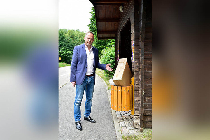 Dirk Neubauer (47, SPD), Bürgermeister von Augustusburg. (Archivbild)