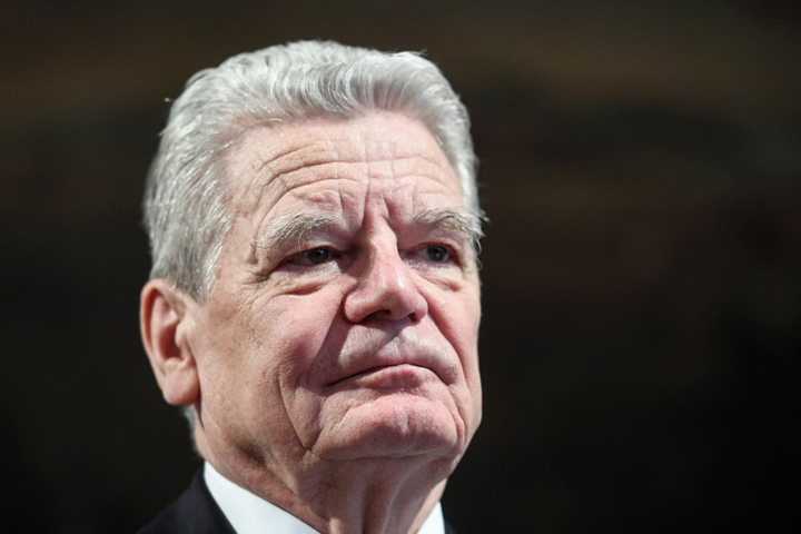 Altpräsident Joachim Gauck (79).